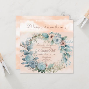 Schöne Girl Baby Dusche