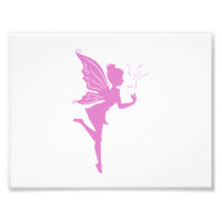 Schöne Girl Fee Silhouette