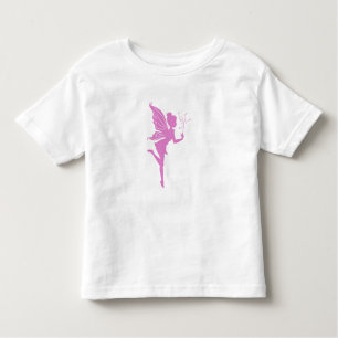 Schöne Girl-Silhouette Kleinkind T-shirt