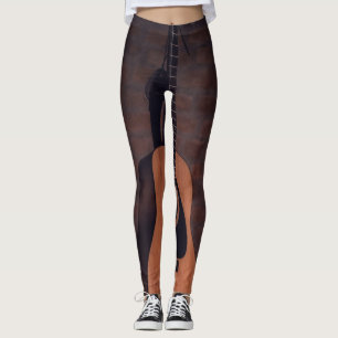 Schöne Gitarre Leggings