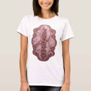 Schöne Gold LEGENDÄRE kühne Gestaltung T-Shirt