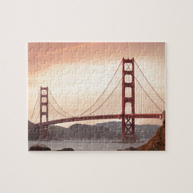 Schöne Golden gate bridge in San Francisco Puzzle (Horizontal)