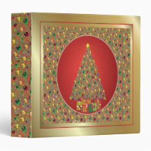 Schöne Golden Look Weihnachtsbaum Binder
