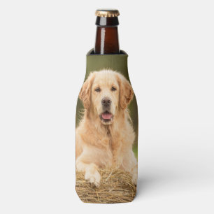Schöne Golden Retriever Flasche Cooler Flaschenkühler