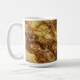 Schöne Goldmarmor Kaffeetasse