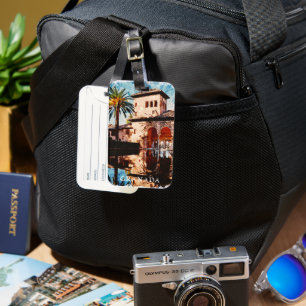 Schöne Granada Spanien Alahmbra Gepäckanhänger