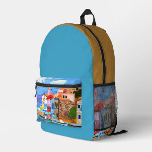 Schöne Griechenland-Rucksack  Bedruckter Rucksack