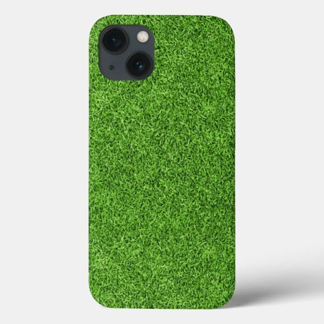 Schöne grüne Grastextur vom Golfplatz Case-Mate iPhone Hülle (Rückseite)
