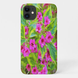 Schöne Grüne Weigela mit Crimson-Blume Case-Mate iPhone Hülle