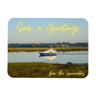 Schöne Grüße aus dem Lowcountry Hilton Head Magnet