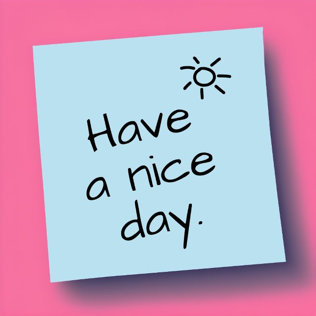 Schöne Grüße Positive Klebezettel Post-it Klebezettel (Brighten someone's day with a positive post it note ☀️)