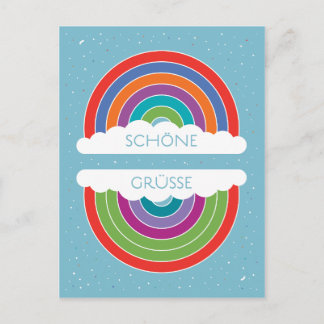 Schöne Grüße Postkarte
