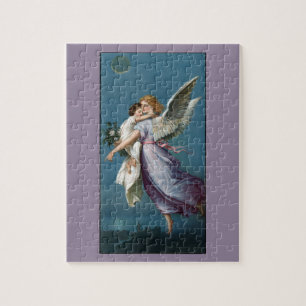 Schöne Guardian Angel Painting Jigsaw Puzzle