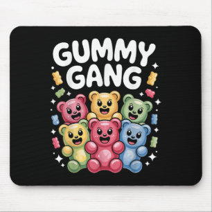 Schöne Gummibärentechnik für Männer Frauen Kinder  Mousepad
