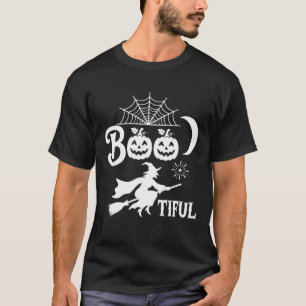 Schöne Halloween-Hexenmondgestaltung_1 T-Shirt