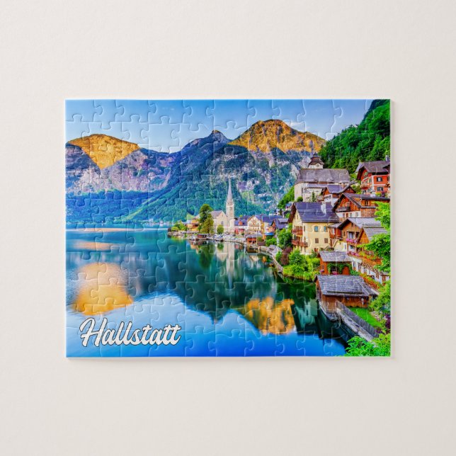 Schöne Hallstatt, Österreich Puzzle (Horizontal)