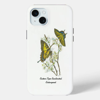 Schöne Handgemälde Butterfly-Handy Gehäuse iPhone 15 Plus Hülle
