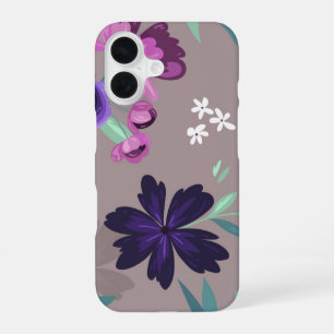 Schöne handgemalte Blätter iPhone 16 Hülle