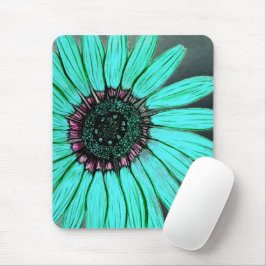 Schöne handgezeichnete Blume Mousepad
