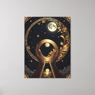 schöne Handmalerei Leinwanddruck