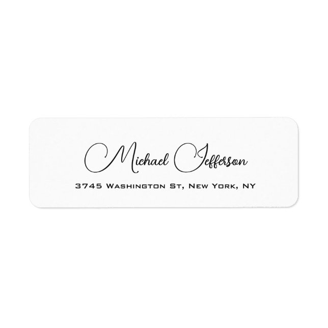 Schöne Handschrift kreativ Trendy White (Vorne)