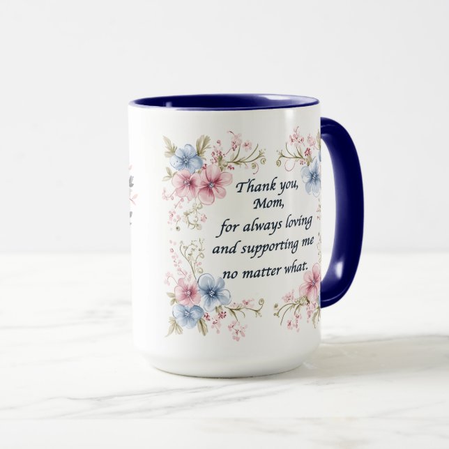 Schöne Happy Mother's Day Wrap Tasse (VorderseiteRechts)