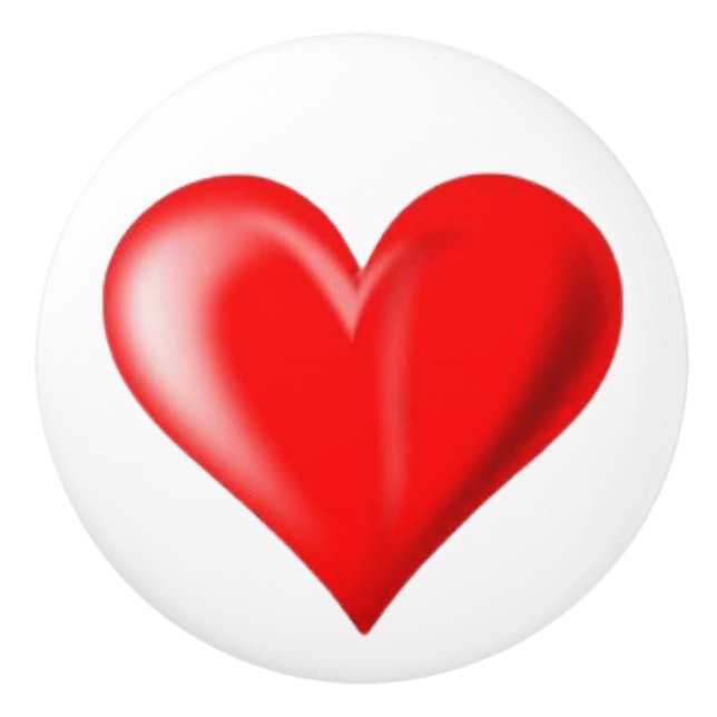 schöne Hart Zuhause-Wohndekoration Keramikknauf (Vorderseite)