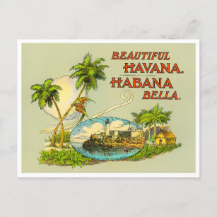 Schöne Havanna Vintage Reise Postkarte