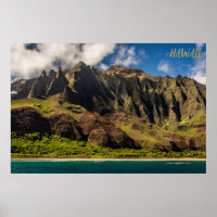 Schöne Hawaii-Berge