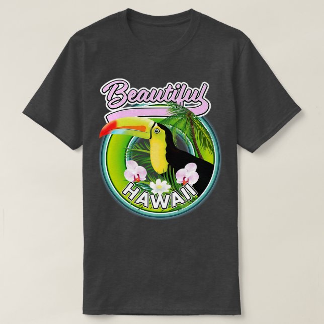 schöne hawaiianische Reise T-Shirt (Design vorne)