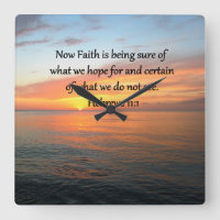 SCHÖNE HEBREWS 11:1 SONNENDESIGN