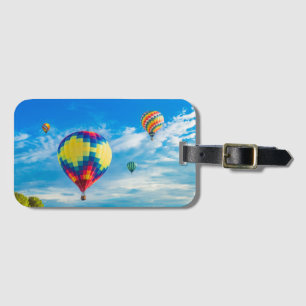 Schöne Heißluftballons Gepäckanhänger