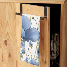 Schöne hellblaue Blüte