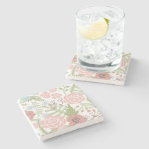 Schöne hellrosa und grüne Blume