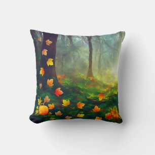 Schöne Herbstblätter Kissen
