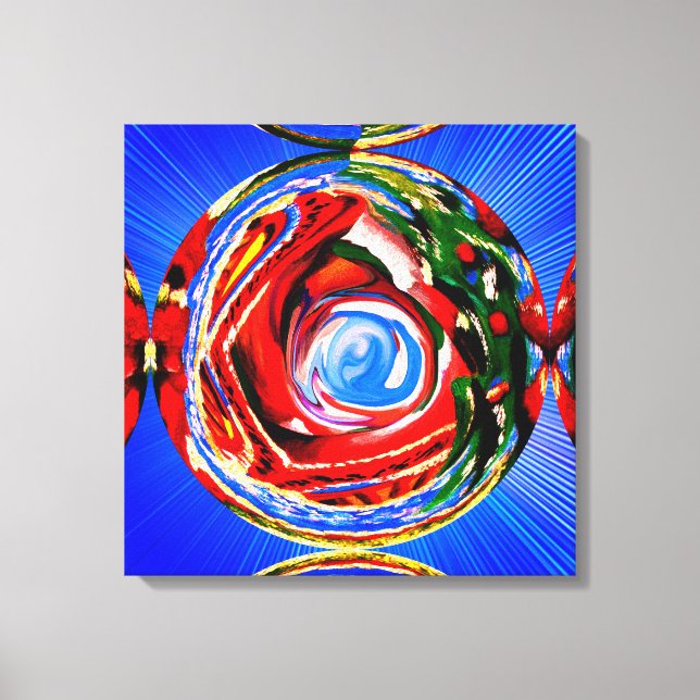 Schöne herbstliche Kunst Leinwanddruck (Vorderseite)