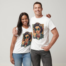 Schöne Herren Retro T-Shirts im Vintage-Stil der 1