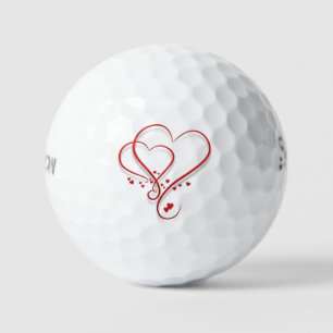 **SCHÖNE HERZEN** GOLFBALLS GOLFBALL