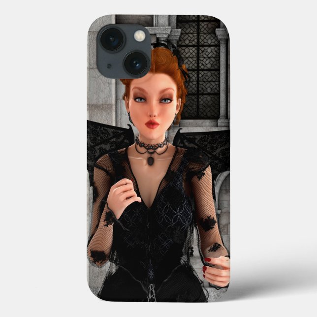 Schöne Hexe Case-Mate iPhone Hülle (Rückseite)