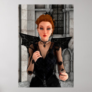 Schöne Hexe Poster