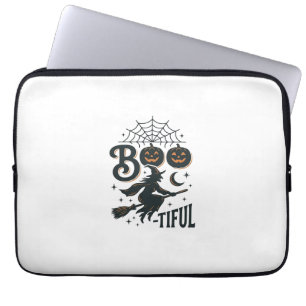 Schöne Hexen Halloween Vintage Gravur Design Laptopschutzhülle