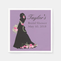 Schöne Hochzeitgown-Silhouette