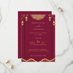 Schöne Hochzeitseinladung mit Raffinesse Save The Date