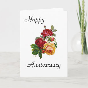 Schöne Hochzeitstagskarte Karte
