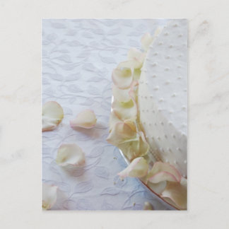 Schöne Hochzeitstorte Postkarte