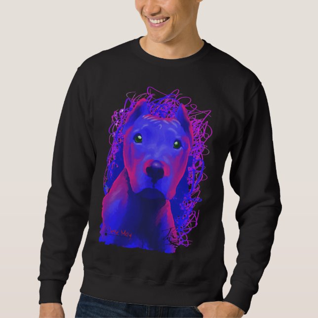 Schöne Hoggs Pitbull Sweatshirt (Vorderseite)
