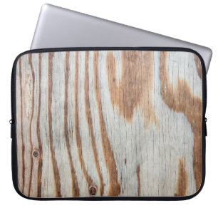 Schöne Holzmaserung oder Hintergrund abstrakt, gr Laptopschutzhülle