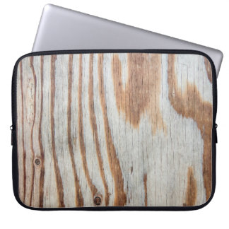 Schöne Holzmaserung oder Hintergrund abstrakt, gr Laptopschutzhülle