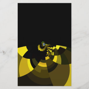 Schöne, hübsche Jet Black Golden Yellow Prinz Kuns