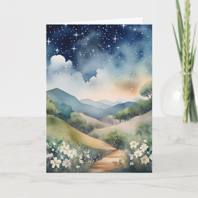 Schöne Hügel 1 Karte (Vorderseite)